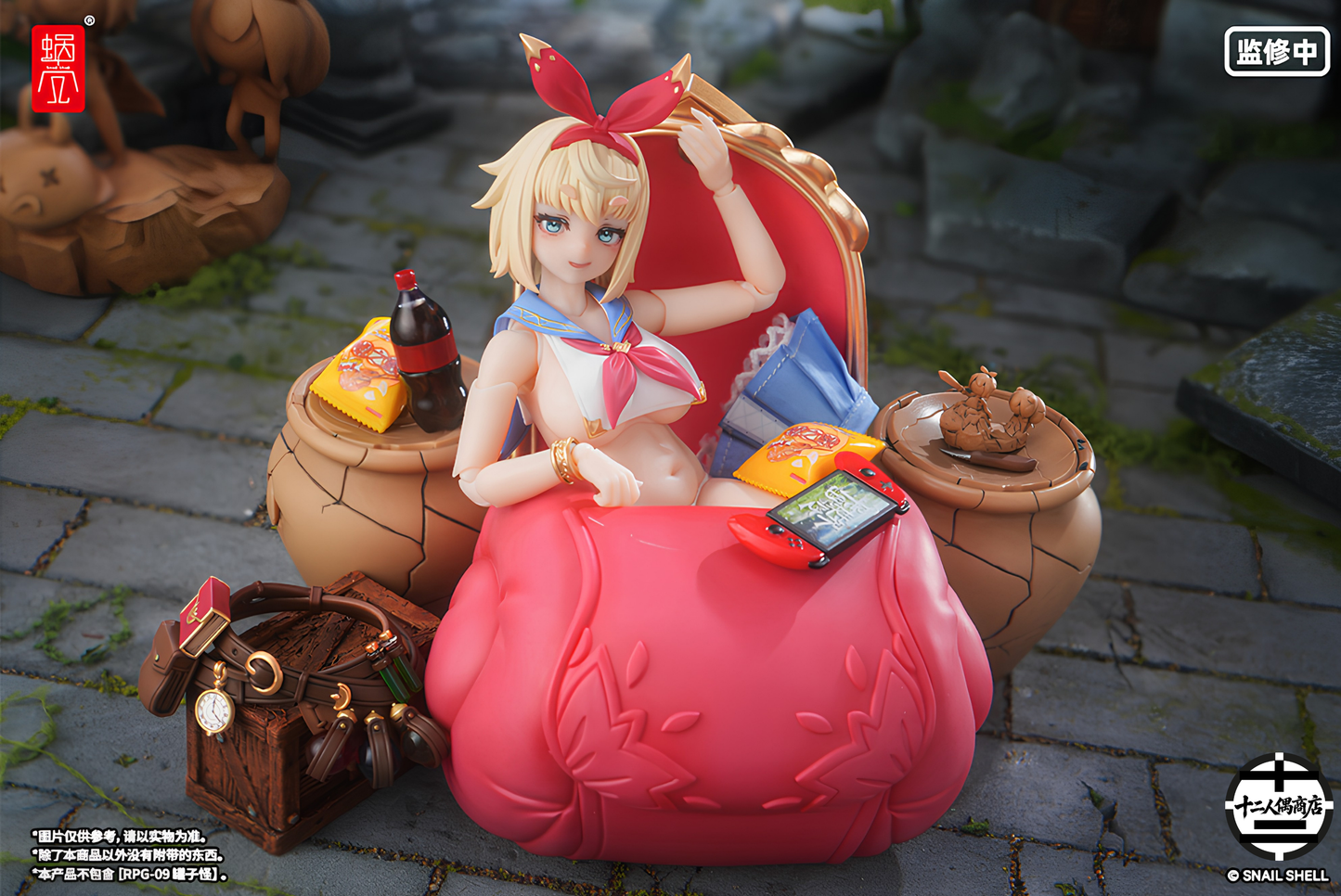 [預訂 – 2026年Q4] 蝸之殼 Snail Shell RPGEX-06 冒險者小蝸 1/12可動人偶